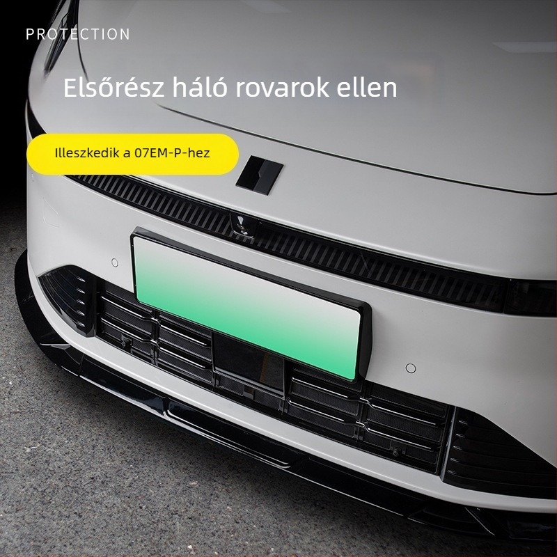 Lingke 07 középső radiátorgrillhez rovarháló, egyszemélyes kivitel, teljes lefedettségű háló, ABS anyag