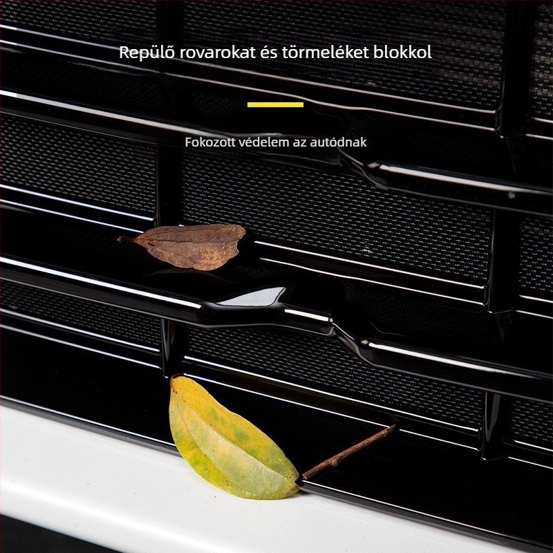 Lingke 07 középső radiátorgrillhez rovarháló, egyszemélyes kivitel, teljes lefedettségű háló, ABS anyag
