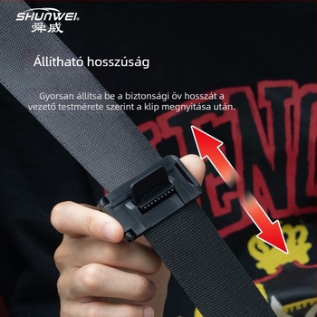 SHUNWEI ABS Autóöv hosszabbító és korlátozó rögzítő klip terhes nők számára