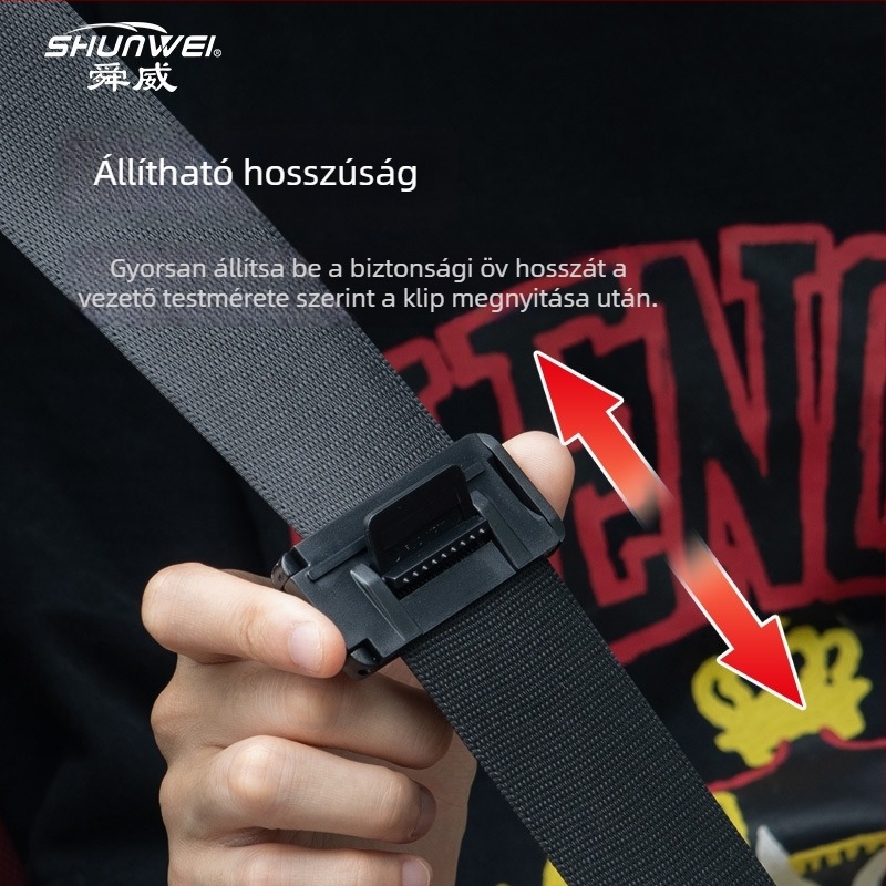 SHUNWEI ABS Autóöv hosszabbító és korlátozó rögzítő klip terhes nők számára