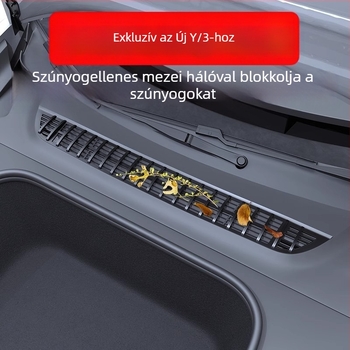 ABS belső légbeömlő védőfedél rovarmentes szűrővel a Tesla Model 3/Y-hoz (XF-01)