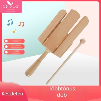 Orff-stílusú, fából készült 8 hangú hangcső – nyugati ütőhangszer, Spring Bud