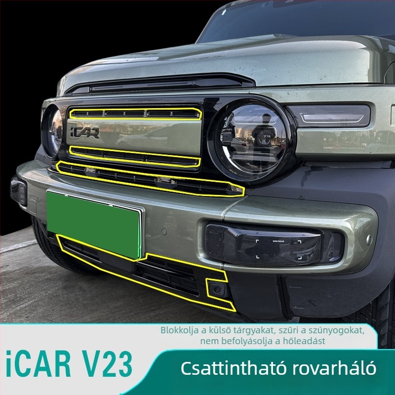 Chery Icar V23 rácsos védőfedél a levegő bemeneti részéhez, termékkód Ltao899635735699