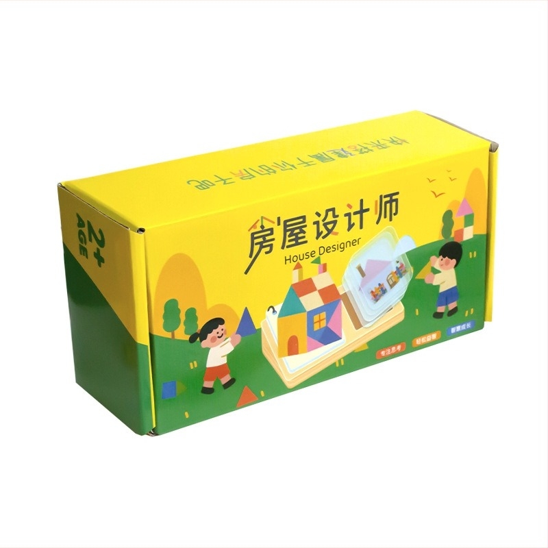 Gyerekeknek szóló fa sík puzzle: fejleszti a térbeli gondolkodást, logikát és képzelőerőt; (Anyag: Fa; Korosztály: 4–6 év; DIY: Igen; OEM logó; Kategória: sík puzzle)
