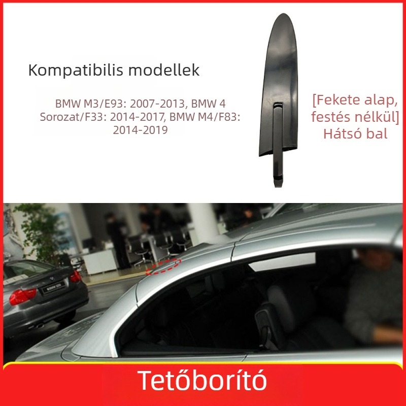 Pamio BMW M3/M4 4 Series Cabriolet Tető Hinge Klipsz (E93/F33/F83) - Műanyag