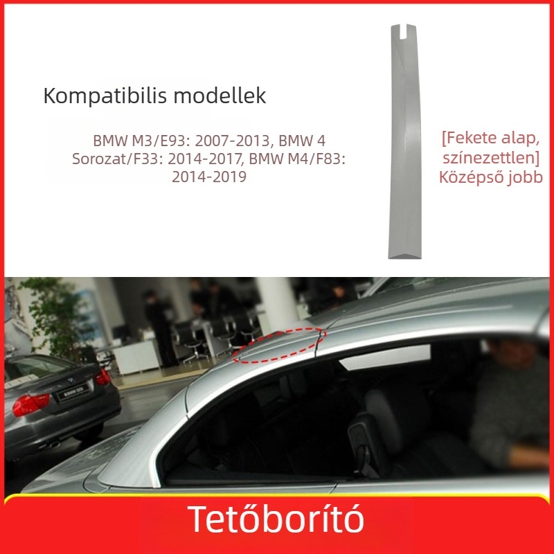Pamio BMW M3/M4 4 Series Cabriolet Tető Hinge Klipsz (E93/F33/F83) - Műanyag