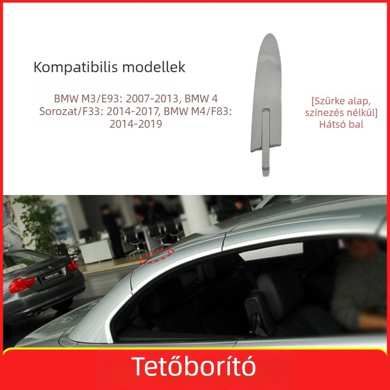 Pamio BMW M3/M4 4 Series Cabriolet Tető Hinge Klipsz (E93/F33/F83) - Műanyag