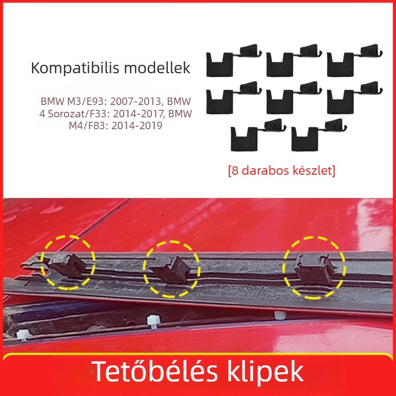 Pamio BMW M3/M4 4 Series Cabriolet Tető Hinge Klipsz (E93/F33/F83) - Műanyag