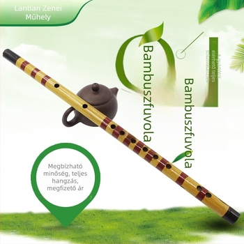 Kezdő flöte, Modell 25, E-G-F hangolás, Egyszerű csomagolás, Blue Sky lefang