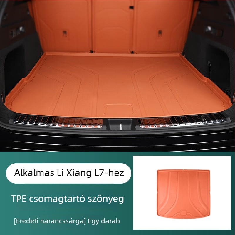 TPE vízálló csomagtartó matrac és belső kiegészítők a harmadik soros ülésekhez L9/L8/L7/L6
