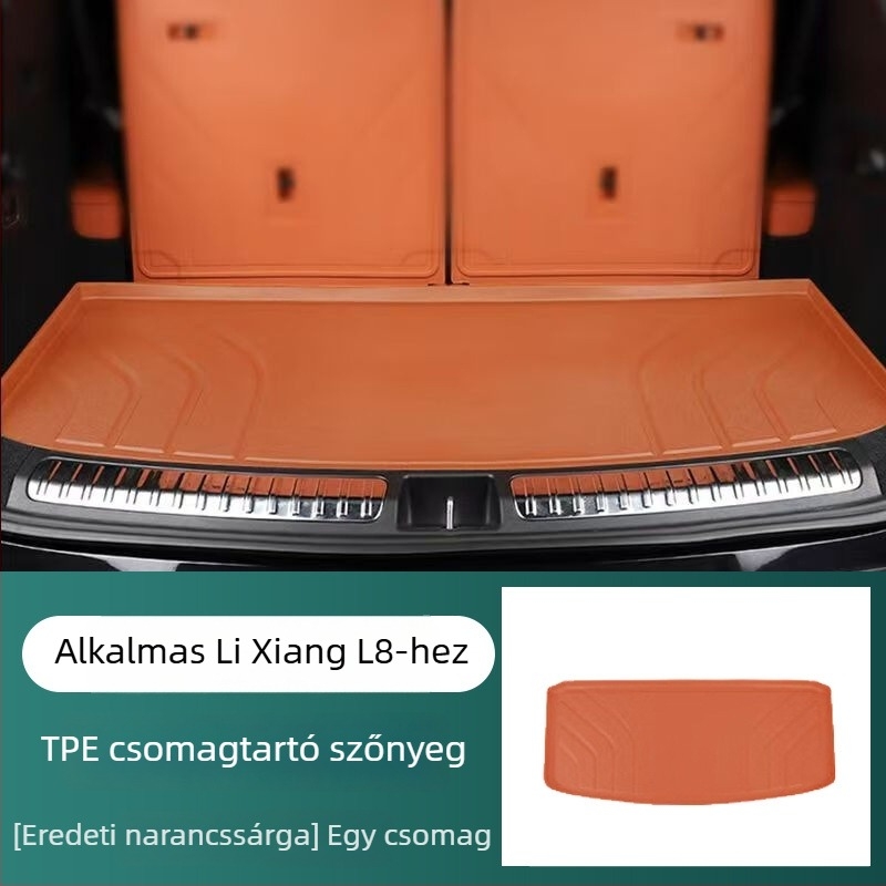 TPE vízálló csomagtartó matrac és belső kiegészítők a harmadik soros ülésekhez L9/L8/L7/L6