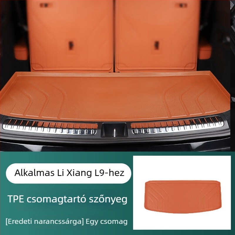 TPE vízálló csomagtartó matrac és belső kiegészítők a harmadik soros ülésekhez L9/L8/L7/L6