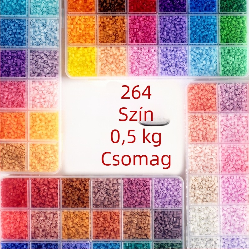 Mingchuang Bead 3D gyöngy puzzle DIY készlet – OPP zacskóban, videó útmutatóval, körülbelül 30 perc