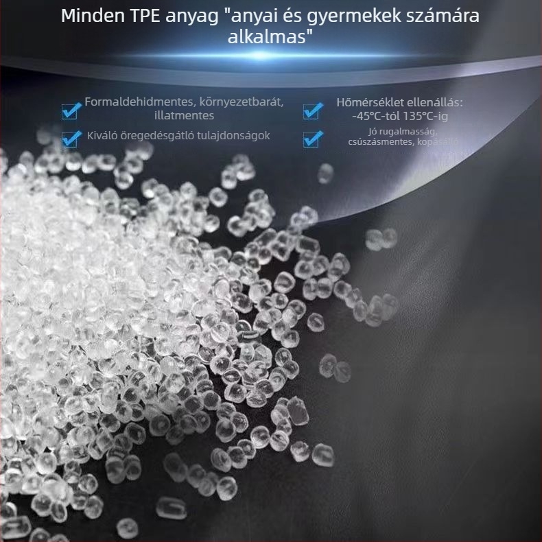 Gumi autópadlók logónyomtatási lehetőséggel, ötüléses járművekhez, TPE-gumi lábakkal