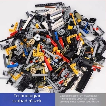 Lego-kompatibilis tömeges építőelemek oktatási célokra, műanyag 3D puzzle 0–3 éveseknek
