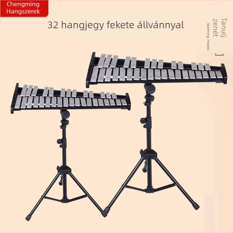 32-tónos harpsichord acél marimba konstrukcióval — Modell Thirty-two-tone Harpsichord, Specifikációk: acél marimba, Tartalmazz zongora táskát