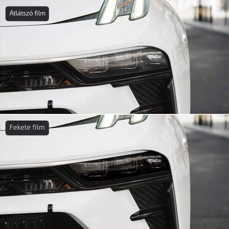 TPU védőfólia Lynk & Co 03 első- és hátsó lámpáihoz – EMF fólia, kompatibilis 23 Lynk & Co 03 modellhez/03+