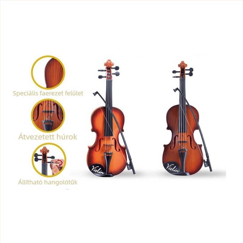 Gyerekeknek ukulele játék kezdőknek – műanyag, Származás: Shantou Chenghai, Színes dobozos csomagolás, 4–6 éveseknek, Szimulált hangszer (gitár/basszus).