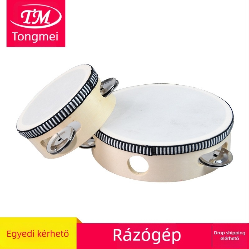 Tongmei tamburin, anyag: Egyéb, modell: tamburin, általános használatra.