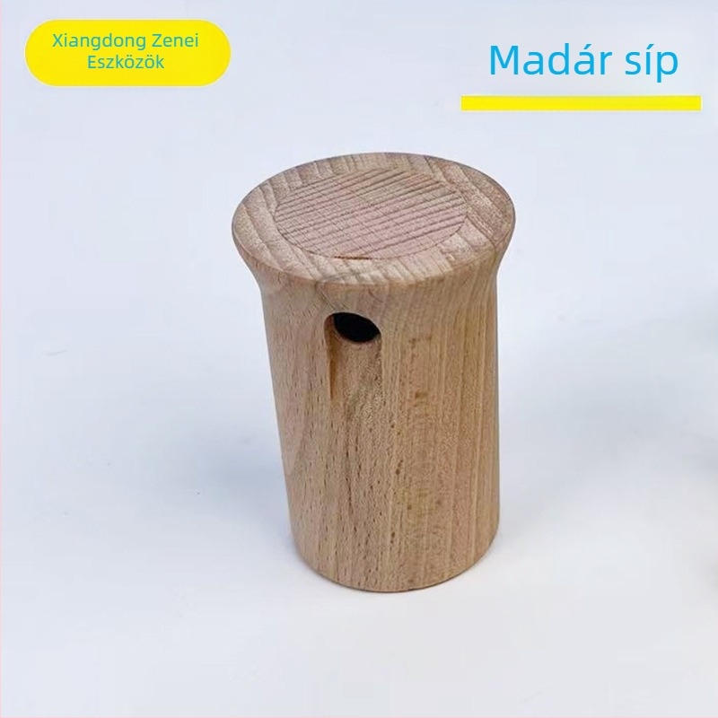 Fából készült madárhívó hangszer — Orff-stílusú játék 7–14 éveseknek, fejleszti fogást, kéz- szem koordinációt, hallást és szülő-gyermek kommunikációt