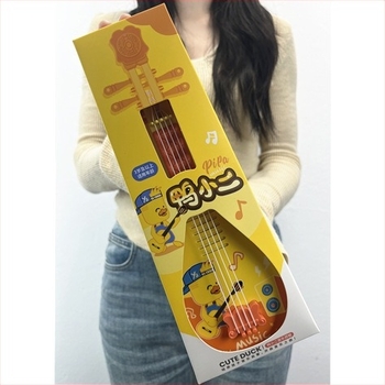 Gyermek ukulele játék, műanyag kivitel, 7–14 éveseknek, gitár-stílus játék, amely fejleszti a kéz-szem koordinációt és a kognitív készségeket
