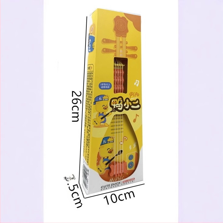 Gyermek ukulele játék, műanyag kivitel, 7–14 éveseknek, gitár-stílus játék, amely fejleszti a kéz-szem koordinációt és a kognitív készségeket