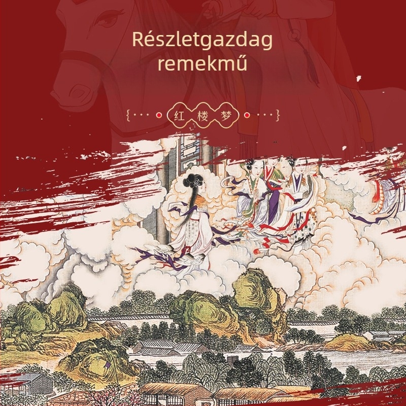 Dream of the Red Chamber ihletésére készült háromdimenziós puzzle, 1000 darab, papírból, felnőtteknek (36–60 évesek)