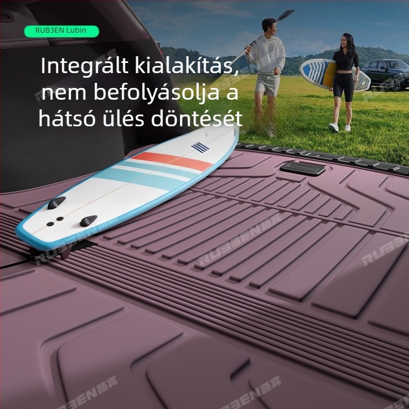Xiaomi YU7-hez készült TPE hátsó csomagtartó szőnyeg – specifikus az adott járműhöz, félzárt stílus, ötüléses konfigurációhoz igazítva, testreszabott feldolgozás