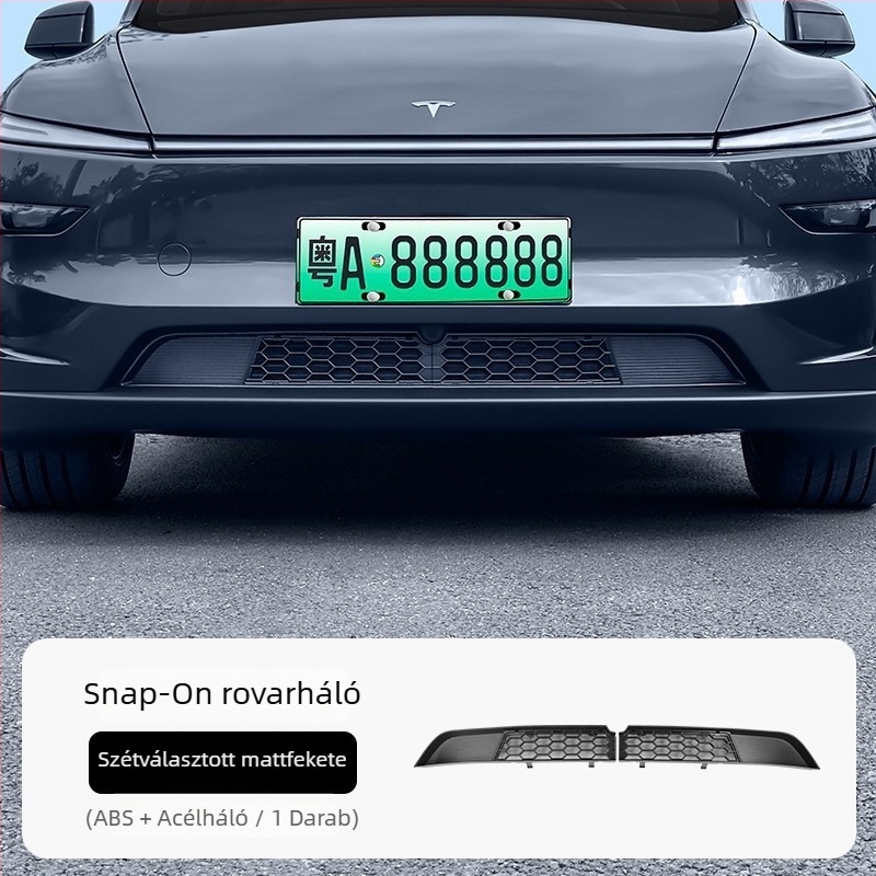 Mingshi ABS rovarháló védőfedél a Tesla Model 3 Highland középső légbeömlőjéhez, levehető