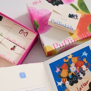 Rajzoló puzzle könyv, sík papír puzzle, 6×120 darab, DIY, 7–14 éveseknek