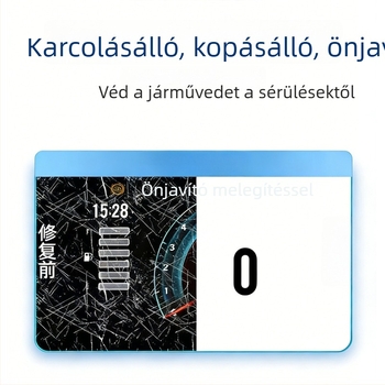 LISM motorkerékpár műszerfal védőmatrica – Modell 150X 26, por- și kopásálló, testreszabható