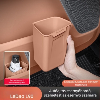 Autó belső rendező és szemetes, lélegző dizájnnal, testreszabás elérhető és logónyomtatás lehetséges
