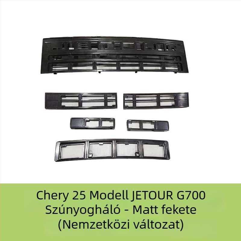 JETOUR Zongheng G700 radiátorrács rovarháló, közepes háló, anyag: ABS + 304 acél, termékszám 26FCBT7