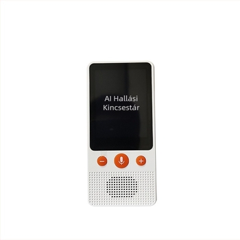 Lingbao angol hallás utáni gyakorló készülék LCD kijelzővel, újratölthető, Wi‑Fi, beszédfelismerés, ABS anyag, 4–6 éveseknek