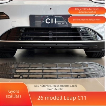 Leapmotor C11 elülső hűtőradiátor védelme (C11, C16, T03, B10) Levehető autóalkatrész, szerelés nélkül