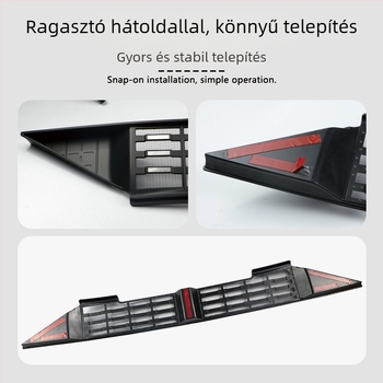 Geely Galaxy A7 első grille rovarvédő hálóval és védőfedél a víztartály számára – Anyag: ABS + rozsdamentes acél • Kompatibilitás: Geely Galaxy A7 • Márka: Egyéb