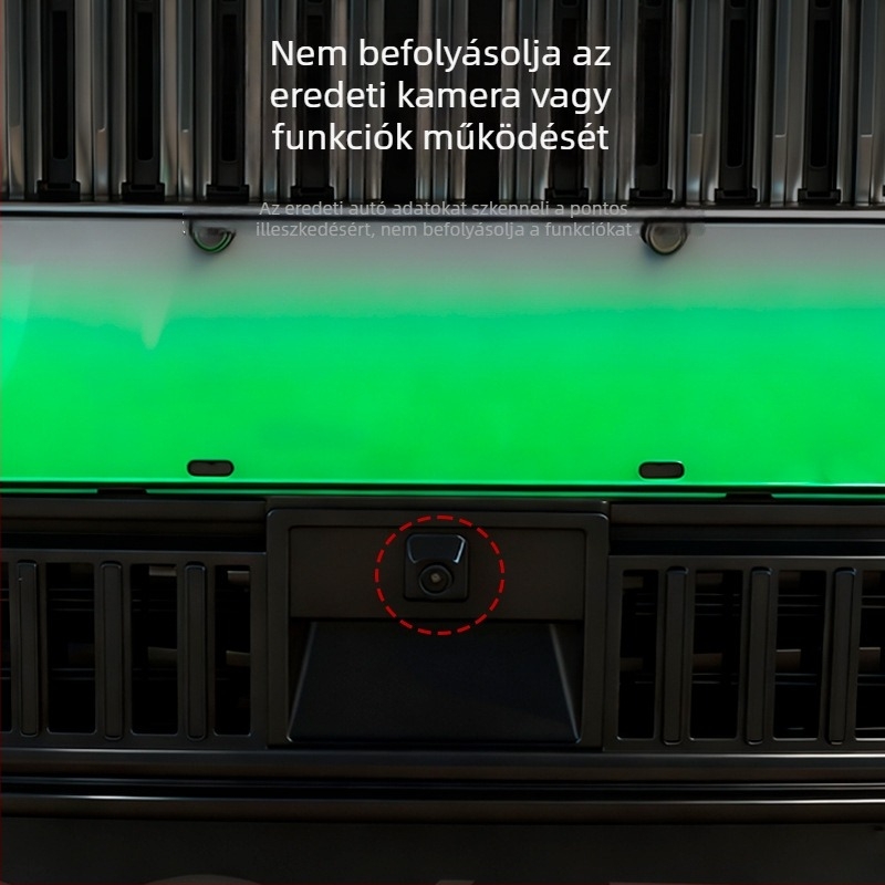 Zeekr 9X-hez illeszkedő rovarvédő fedél az első hűtőmaszkhoz és a víztartályhoz, csattos rögzítés – ABS, 2 mm nyílás, 3–5 éves élettartam