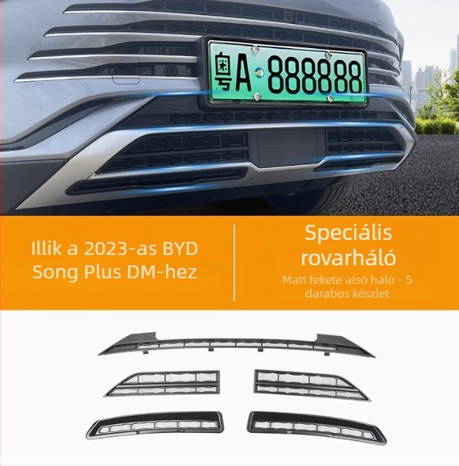 BYD Song sorozathoz illeszkedő rovarvédő háló (Plus/Pro/Plus EV) – ABS+műanyag