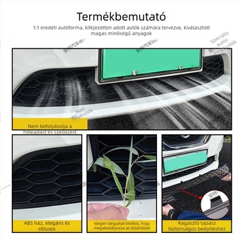 ABS anyagú szúnyogháló Buick GL8-hoz, csattos felszerelés, porvédett