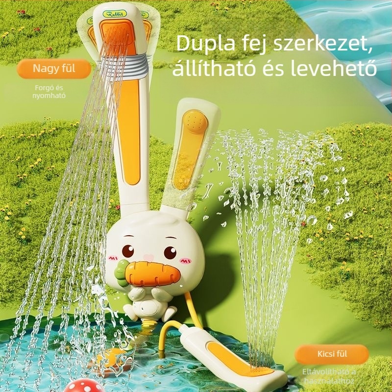 Babafürdőjáték készlet elektromos vízpermettel és szívóval | Anyag: műanyag | Márka: Sendolo | 0-3 éveseknek | 3C tanúsítvány: 2020152202030873