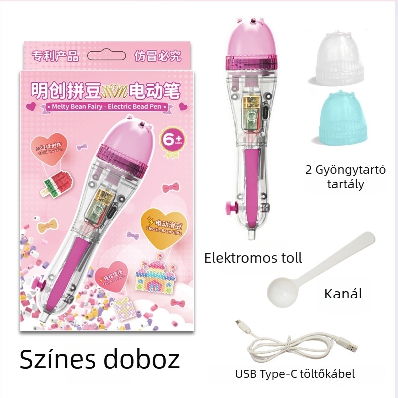 Mingchuang elektromos gyöngy toll, 2,6 mm gyöngy szeparáló eszköz, segédeszköz a gyöngy tollhoz, gyöngy tű gyermek puzzle-höz