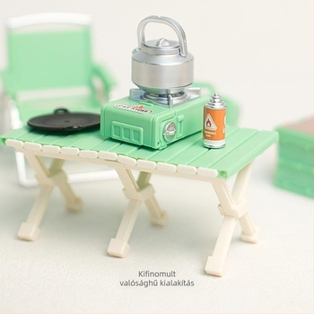 Babaházhoz tervezett szimulált kültéri felszerelés — műanyag miniatűrök • termékkód 012-25b • 7–14 éves korosztálynak
