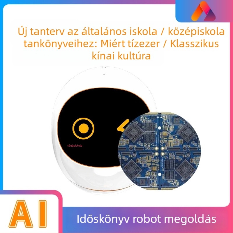 Korai oktatási robot beszédes párbeszéddel és ébresztővel, USB töltés, 1–2 GB memória, műanyag ház