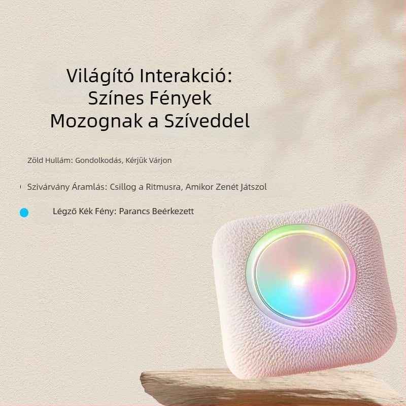 AI-vezérelt beszélgető játék az óvoda előtti neveléshez – szilikon, Bluetooth és Wi‑Fi, újratölthető akkumulátor, érzelmi interakció