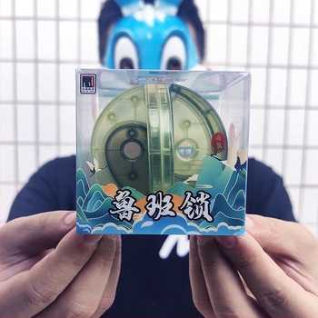 Luban Lock Kongming puzzle készlet – kreatív összeszerelés/szétszerelés oktató játék gyerekeknek 4–6 éveseknek. Modell Ali-842240406159