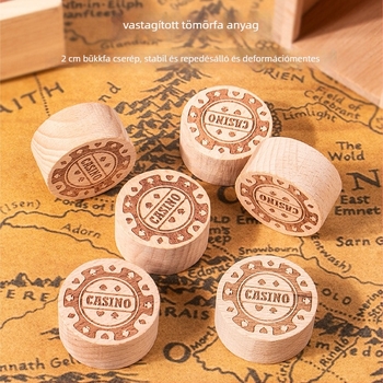 Fa Luban Lock logikai puzzle, 6 darabos, 3D, 15–35 éveseknek, testreszabható