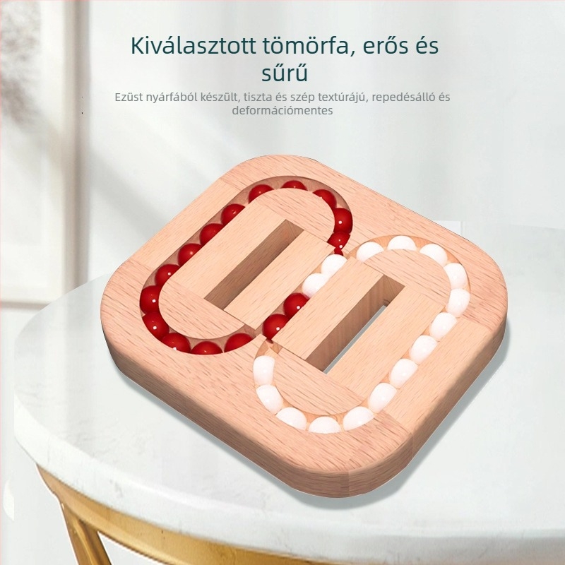 Fából készült Kongming Lock/Luban Lock fejlesztő puzzle 4–6 éves gyermekeknek, OPP csomagolás, LOGO OEM testreszabás