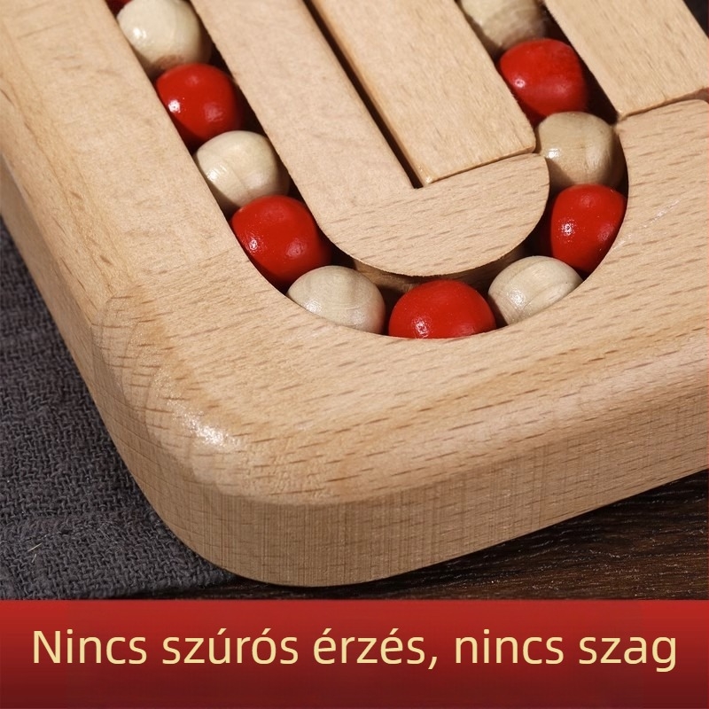 Fából készült puzzle-szórakoztató játék idős korosztálynak — Daotoys/Beat Fun, logó OEM testreszabás