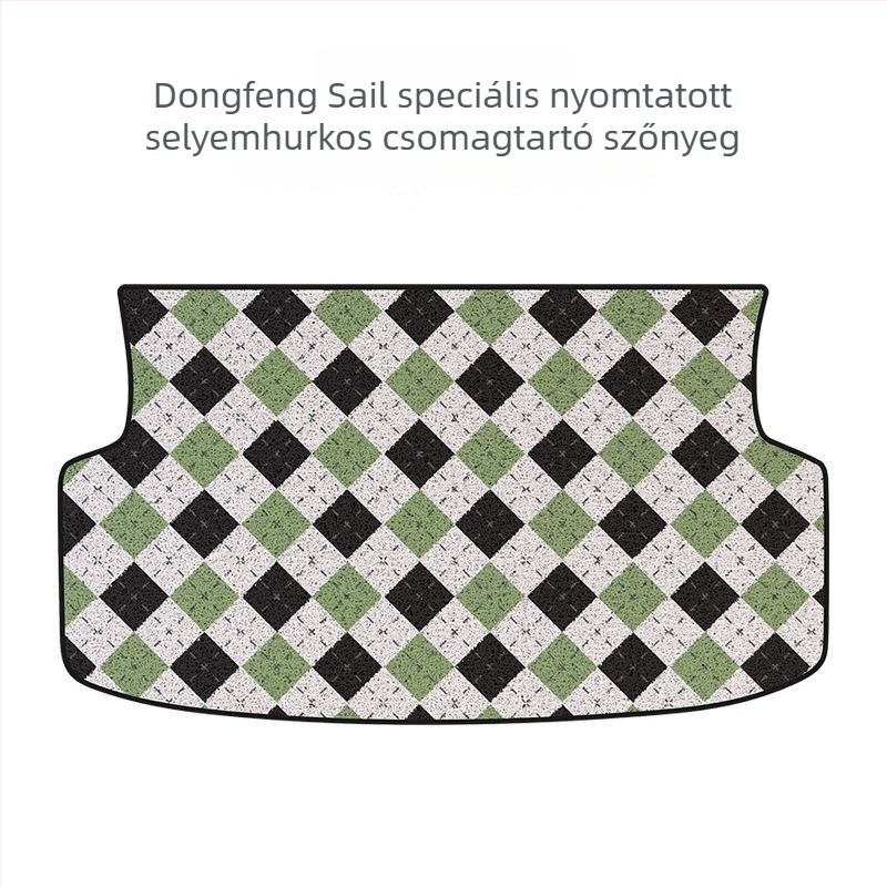 BYD Seagull csomagtartó-matt – aranyos cartoon dizájn selyem kontúrral, hátsó csomagtartó szőnyeg, Szabadság és Vitalitás kiadás