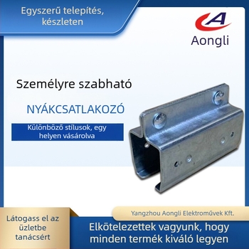 Angli galvanizált C-típusú csúszóléc, modell C30, Q235 acél